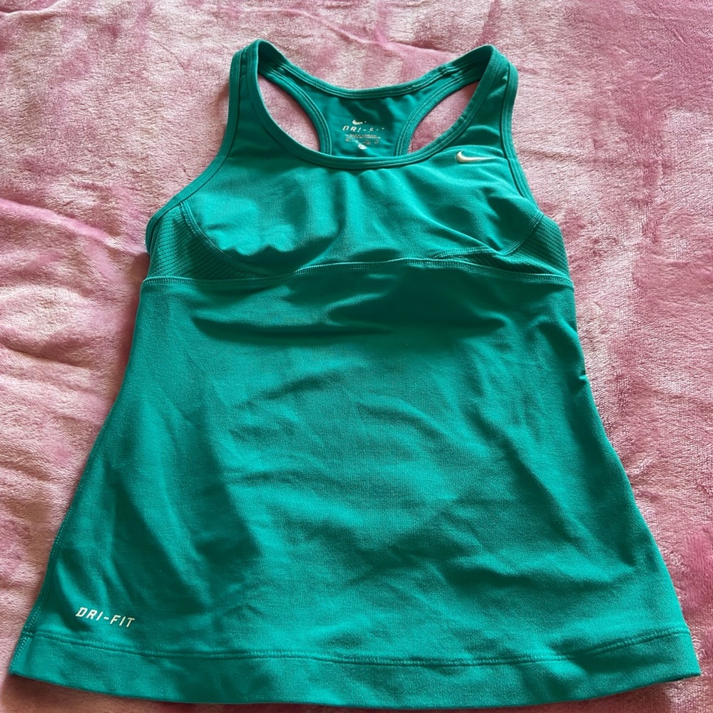 Nike Teal Dri-FIT Athletic Tank